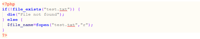 Error Handling
