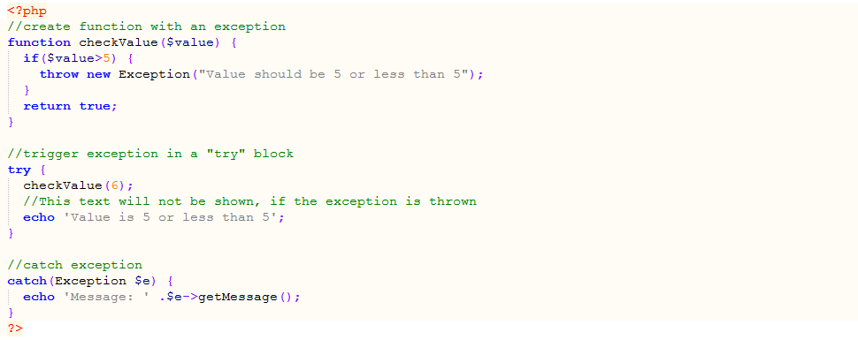 Exception Handling