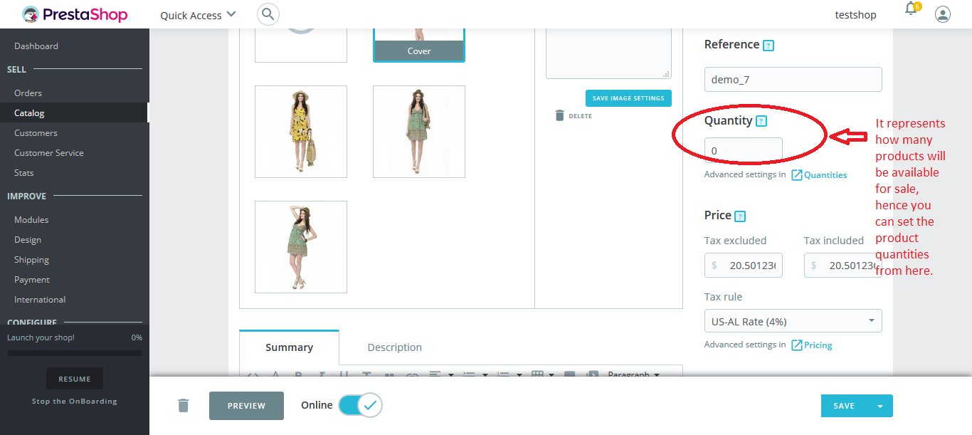 How To Add Products in Prestashop