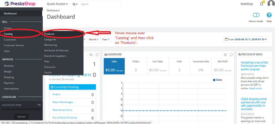 How To Add Products in Prestashop