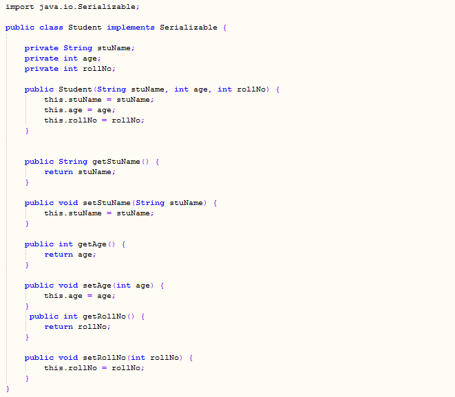 Serializable
