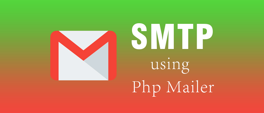 How to send mail via SMTP server using php mailer