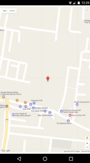Integrate Google Map in App