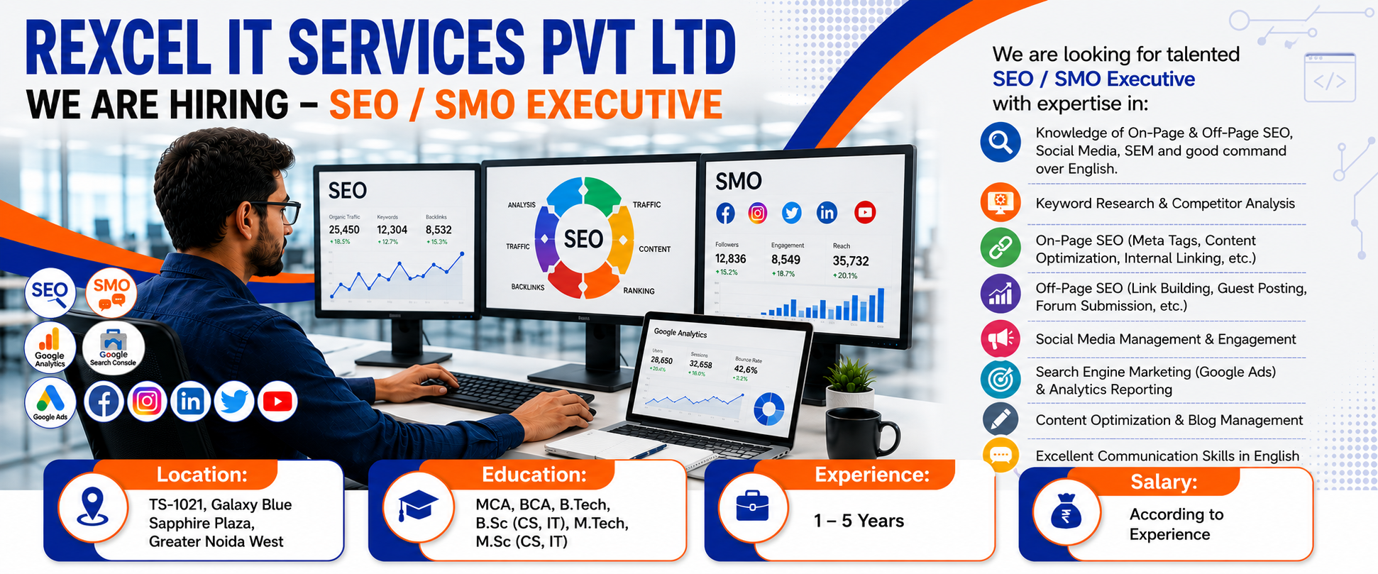 SEO / SMO Executive